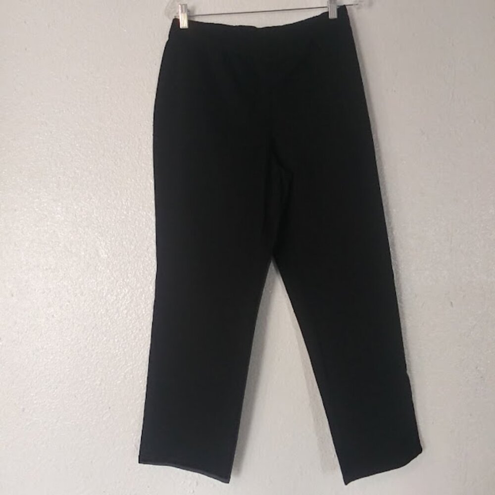 Denim & CO women's size MP black pants